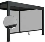 Juskys Pavillonseitenteil Tahiti, 400x240 cm, 4 m, Seitenwand f&uuml;r...