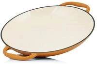 Mahlzeit Paellapfanne Paella Pfanne, &Oslash; 35cm, Sunny Orange, 2 Griffe, Gusseisen