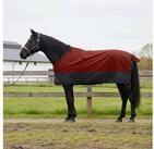 vidaXL Tierdecke Pferdedecke Dunkelgr&uuml;n und Schwarz 85 cm Polyester