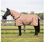 vidaXL Tierdecke Pferdedecke Cappuccino 75 cm Polyester