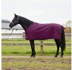 vidaXL Tierdecke Pferdedecke Dunkelgr&uuml;n und Schwarz 85 cm Polyester