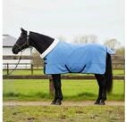 vidaXL Tierdecke Pferdedecke Volles Aqua 145 cm Polarfleece