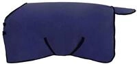 vidaXL Tierdecke Pferdedecke Marineblau 75 cm Polyester