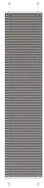 vidaXL Plissee, Plissee Anthrazit 50x200 cm Stoffbreite 49,4 cm Polyester