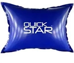 Quick Star Pool-Abdeckplane Poolkissen, PVC Winter Pool Luftkissen, 4 Seile &