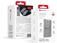 Forcell F10K8 Powerbank 10000 mAh (5, 9, 12 V), MagSafe-kompatibel, Super Slim
