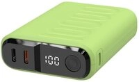 Realpower RealPower REALPOWER PB-10000 C Powerbank 10000 mAh USB PD Hellgr&uuml;n