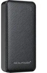 Realpower Powerbank 20.000 mAh Quick Charge, USB PD USB-A, USB-C&reg; Schwarz...