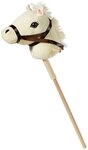 Heunec&reg; Steckenpferd Steckenpferd mit abnehmbarem Stecken, beige, mit Sound