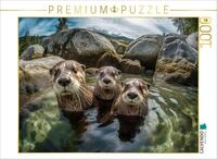 CALVENDO Puzzle CALVENDO Puzzle Bitte l&auml;cheln, 1000 Teile Lege-Gr&ouml;&szlig;e 64x48cm
