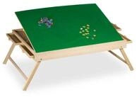 relaxdays Puzzleunterlage Puzzletisch mit 4 Schubladen, (1-tlg)
