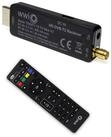 WWIO TRINITY T2 TV Stick mit 2 in 1 Fernbedienung & IR Fernbedienungsempf....