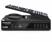 PremiumX FTA 522 HD Satelliten-Receiver DVB-S2 Unicable HDMI SCART USB Player