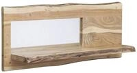 Massivmoebel24 Wandregal PURE ACACIA, 1-tlg., Wandregal Akazie 101x22x38 natur