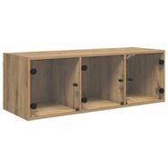 vidaXL Schranksystem Wandschrank 102 x 37 x 35 cm Holzwerkstoff Artisan-Eiche...