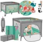 lionelo Laufgitter MILLE PLUS (Set mit Lernmatte und Tragetasche),