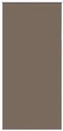 Rollo Verdunkelungsrollo Kaffeebraun 115x210 cm Stoffbreite 110,7 cm, vidaXL