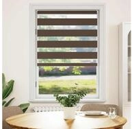 Rollo, vidaXL, Doppelrollo 80 x 175 cm Kaffeebraun
