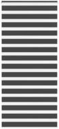 Rollo Doppelrollo Schwarz 95x230 cm Stoffbreite 90,9 cm Polyester, vidaXL