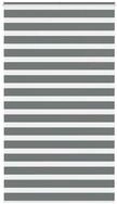 Rollo Doppelrollo Dunkelgrau 135x230 cm Stoffbreite 130,9 cm Polyester, vidaXL