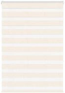 Rollo Doppelrollo Marmorbeige 115x150cm Stoffbreite 110,9 cm Polyester, vidaXL
