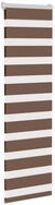 Rollo Doppelrollo Braun 40x100 cm Stoffbreite 35,9 cm Polyester, vidaXL