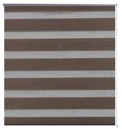 Doppelrollo, vidaXL, Jalousie 100 x 175 cm brau