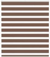 Rollo Doppelrollo Braun 135x150 cm Stoffbreite 130,9 cm Polyester, vidaXL
