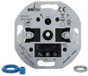 UNITEC Drehdimmer Unitec LED Dimmer 3-60 Watt Druck-Wechselschalter