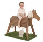 roba&reg; Holzpferd Outdoor- & Voltigierpferd