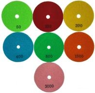 TECMIX Schleifteller DIAMANT KLETT SCHLEIF- U. POLIERPAD K3000 - &Oslash;100MM, &oslash;...