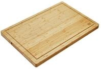 SO-TECH&reg; Schneidebrett Bambus XXL 61 x 40,5 cm mit Saftrille & Griffen...