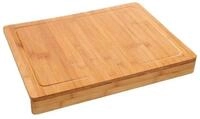 5five Simply Smart Schneidebrett mit Kantenauflage 45 x 34 cm, Bambus