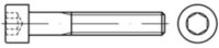 Contorion Schraube ASME B 18.3 Zylinderkopfschraube UNC 1/2"x3 1/2" Stahl 12.9...