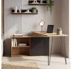 FINEBUY Schreibtisch FB116775 Eckschreibtisch Schreibtischkombination mit...