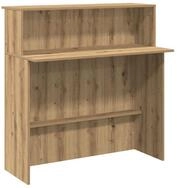 vidaXL Schreibtisch Empfangstheke Artisan-Eiche 100x50x103,5 cm Holzwerkstoff
