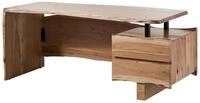 Massivmoebel24 Schreibtisch PURE ACACIA (Massivholz, Massivholztisch),...