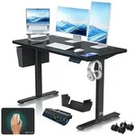 KESSER Schreibtisch, elektrischer & H&ouml;henverstellbarer Computertisch f&uuml;r Home...