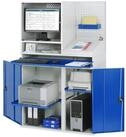 RAU Werkzeugschrank Rau Computer-Schrank 67T mit Monitorgeh&auml;use T520mm,