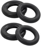 vidaXL Poolschlauch, 4-tlg. Schubkarrenreifen und Schlauch-Set 3.50-8 4PR Gummi