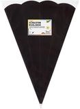 Folia Schult&uuml;te Folia 92590 Schult&uuml;ten Rohling - 68 cm, sechseckig, schwarz,...