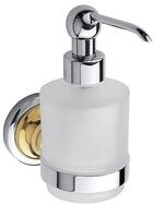 BRILLANTBAD&reg; Seifenspender BETRO GOLD Seifenspender Messing Gold Chrom f&uuml;r...