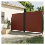 furnicato Markise Ausziehbare Seitenmarkise 200 x 1200 cm Braun braun 1200 cm x...