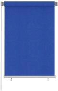 Rollo Au&szlig;enrollo 105 (B) x 140 (H) cm Blau HDPE, vidaXL