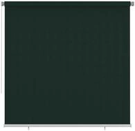 Rollo Au&szlig;enrollo 245 (B) x 230 (H) cm Dunkelgr&uuml;n HDPE, vidaXL
