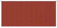 Rollo Au&szlig;enrollo 90% UV-Block Terrakotta 350 x 230 cm HDPE, vidaXL