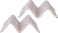 CreaTable Servierplatte Taco Stand, Steinzeug, (Set, 2-tlg), Servier Set,