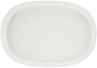 CreaTable Servierplatte Uno, Servier-Platte oval, Steinzeug, (1-tlg),...