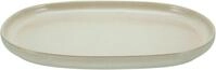 CreaTable Servierplatte Uno, Servier-Platte oval, Steinzeug, (1-tlg),...