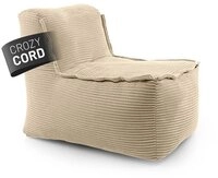 Lumaland Sitzsack Modular Sitzsack Mitte Cord f&uuml;r Modulares Sofa, 200L Indoor